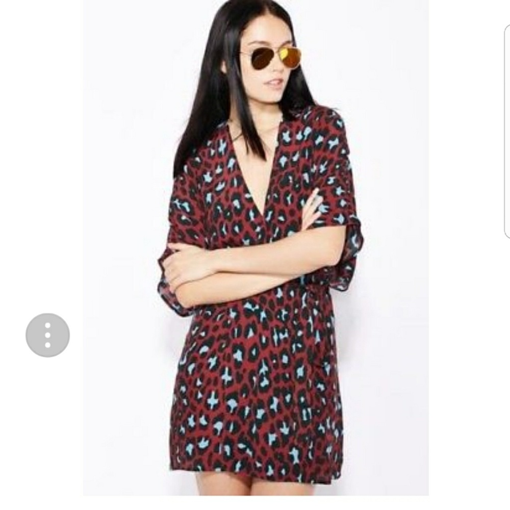 Kimono wrap dress